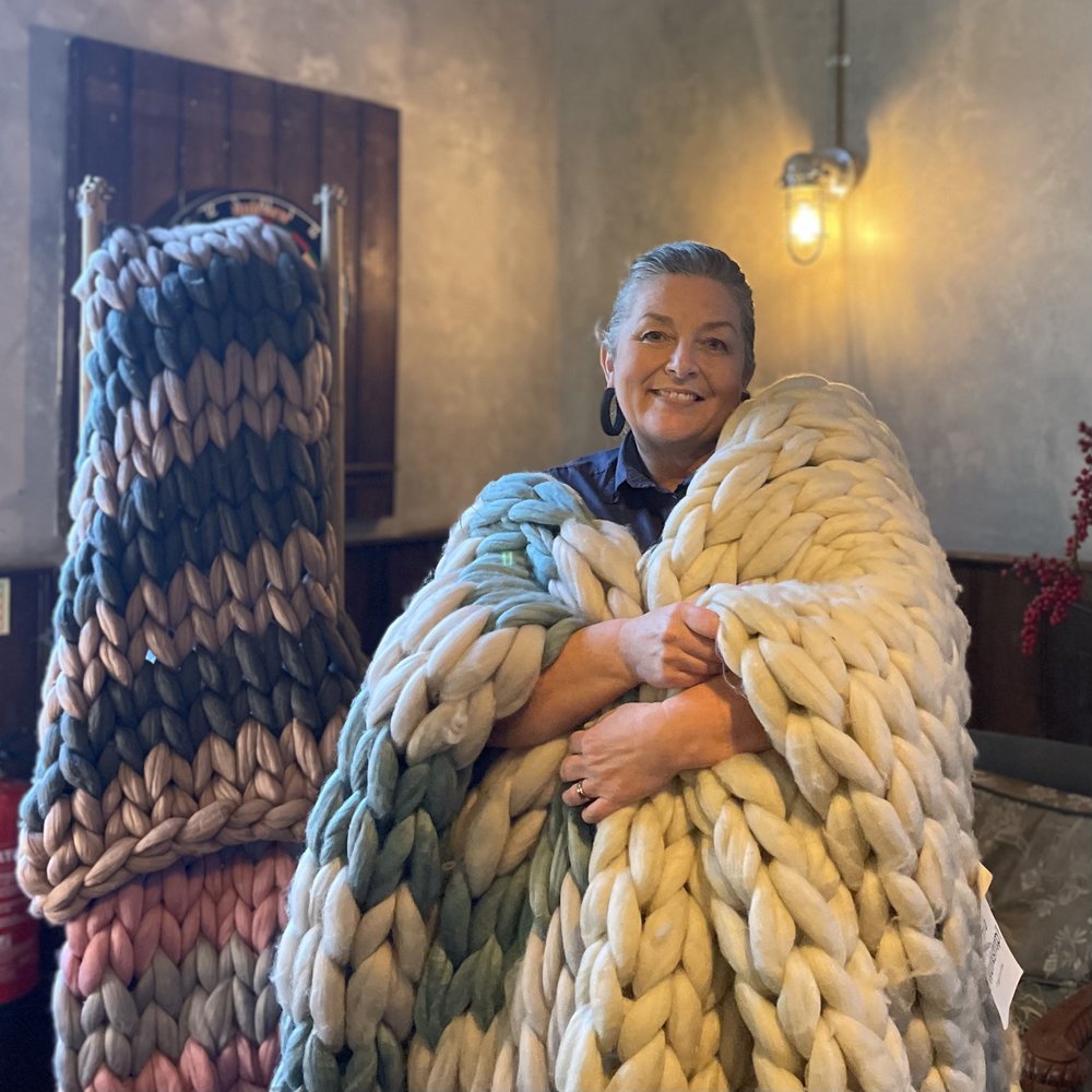 arm knit blanket kit — cocoon&me