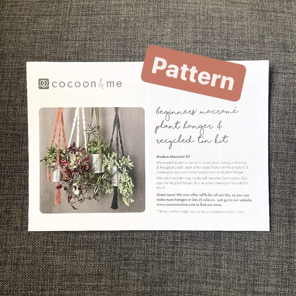 Lot De 6 Livrets De Patrons Macramé Vintage - Pour Décor Mural Et Porte-plantes