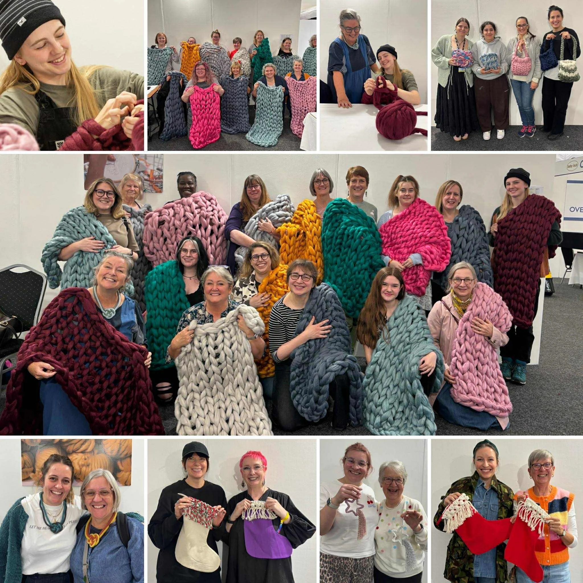 Knit + Stitch Show Highlights: Crafting Magic in London!