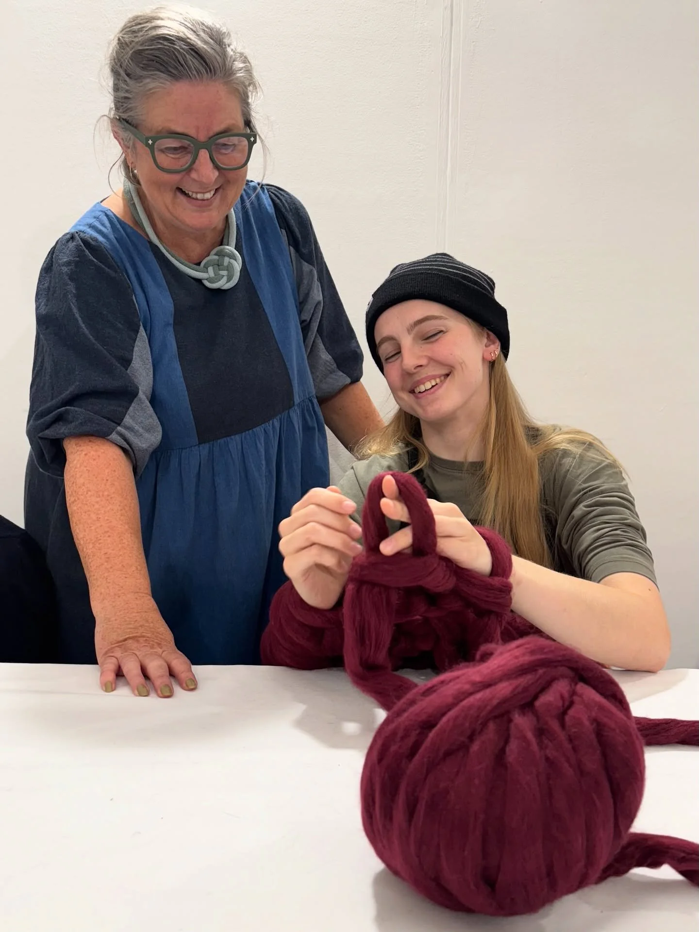 Teaching has become a vital part of my life!
 
Having spent my entire life surrounded by textiles and design, I find it incredibly rewarding to meet new people and inspire them to unleash their creativity.
Cocoon&me has undergone a remarkable tr