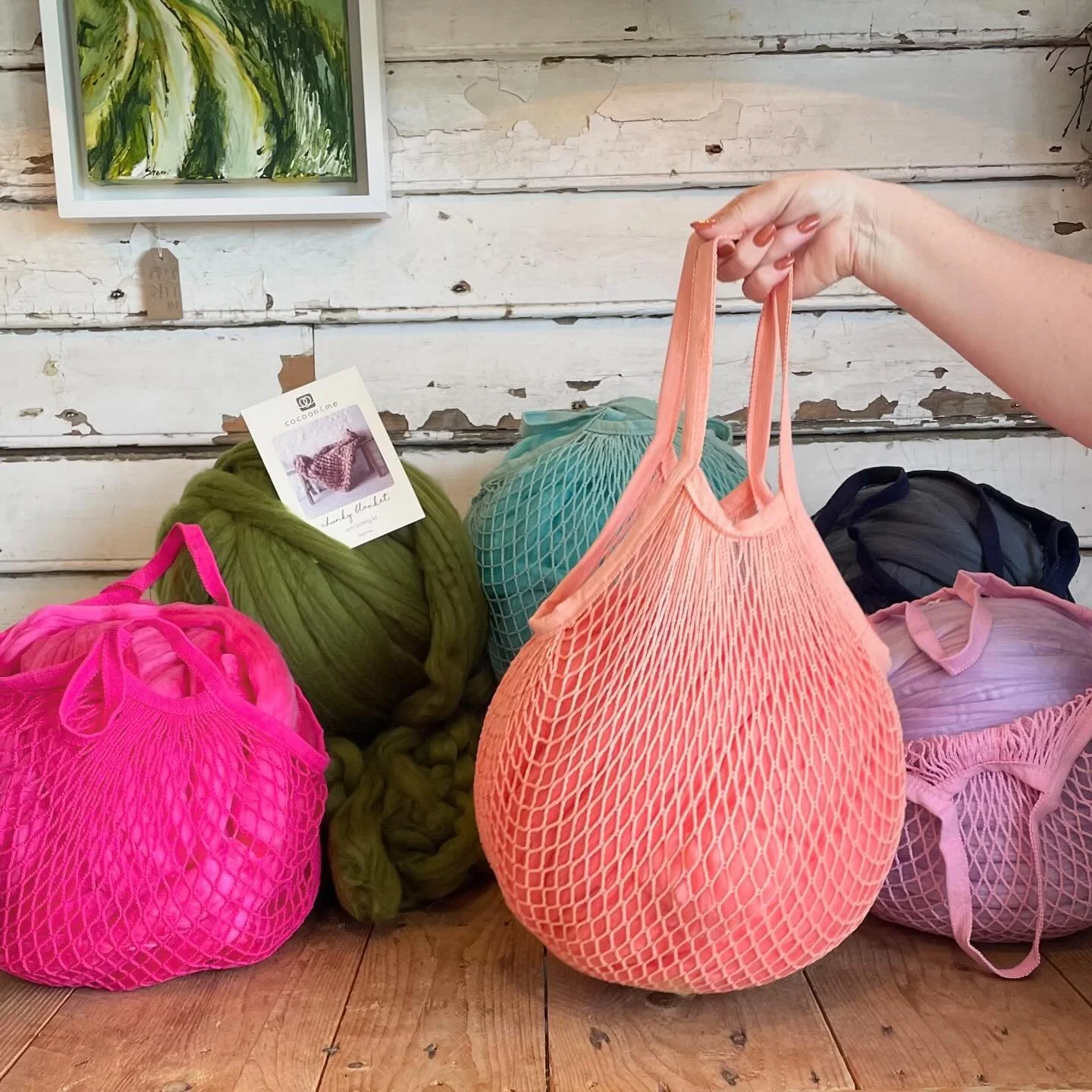 Arm Knit Blanket Kit with Cotton net bag.jpg