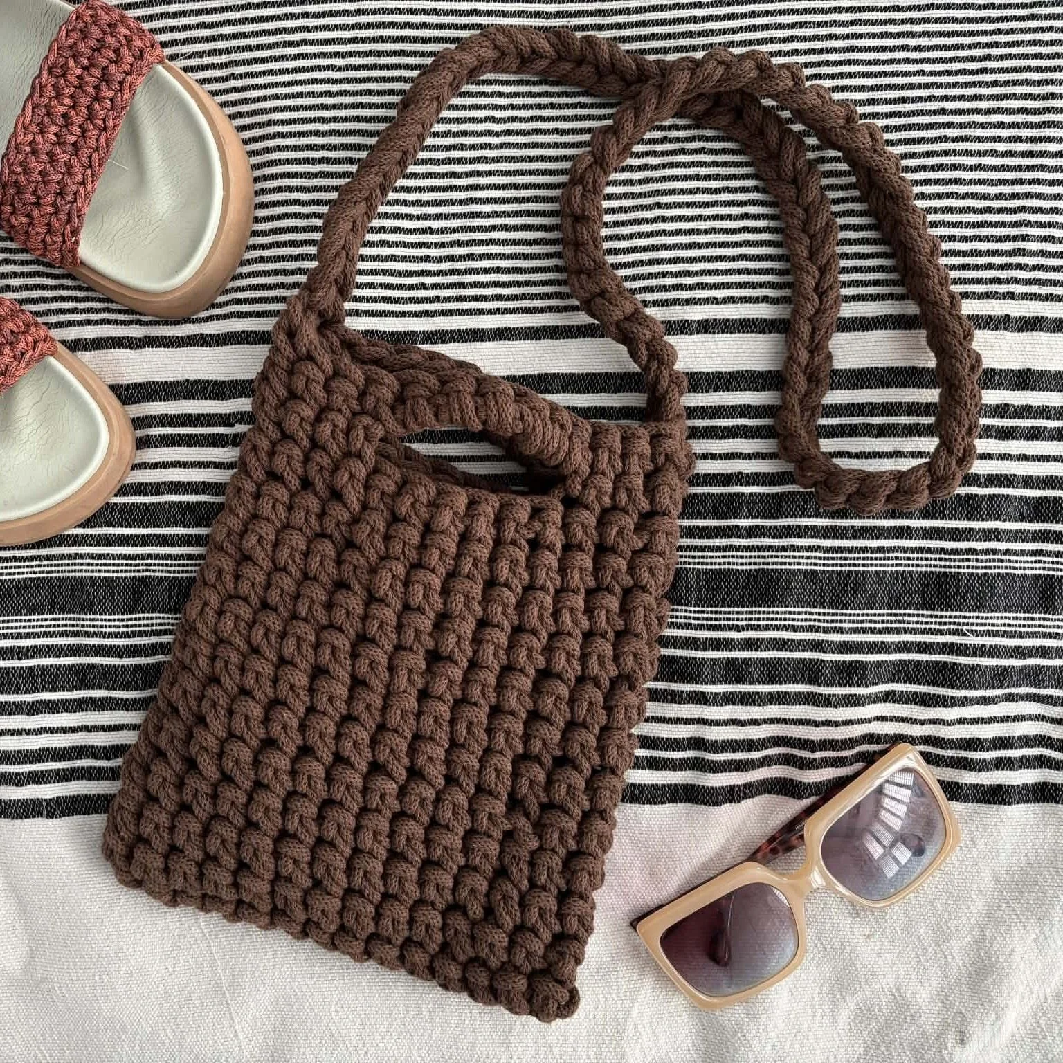 pitfield barn hurstpierpoint crochet ‘lauren’ bag workshop