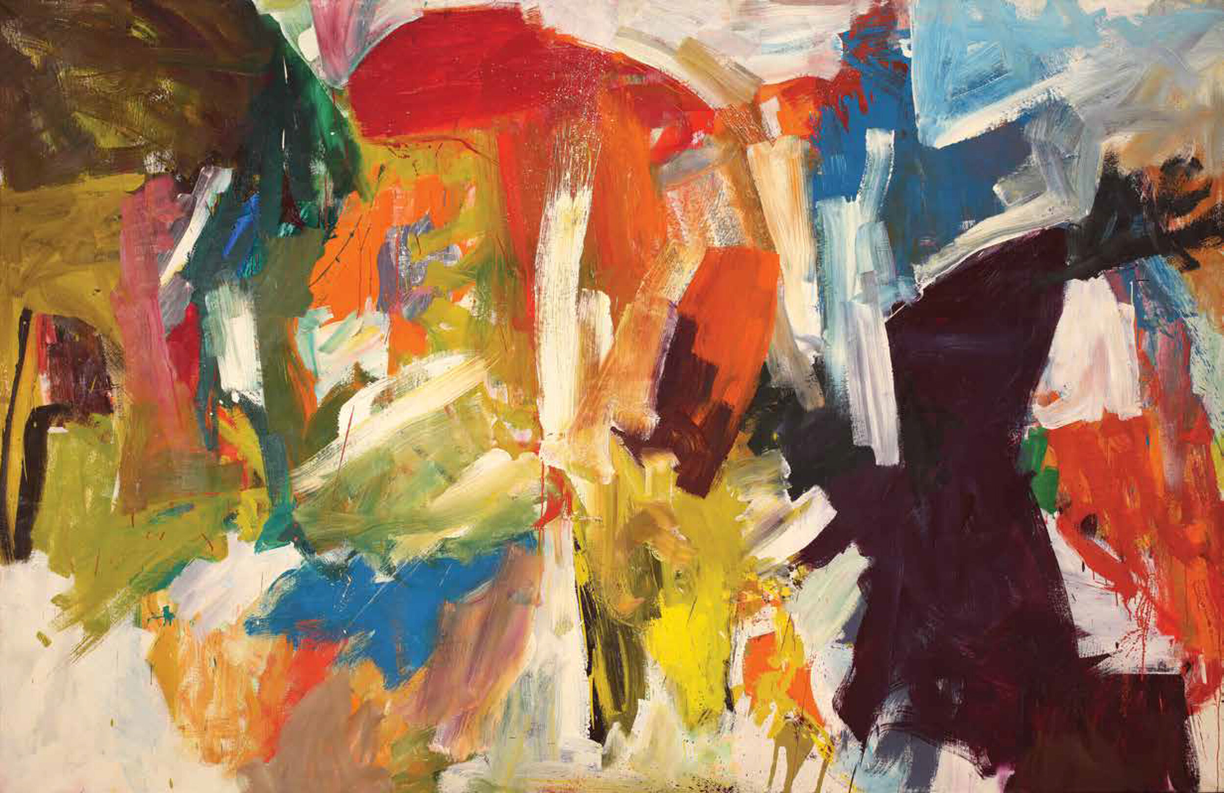 John Little Yaphank 1964 Oil on canvas 75 x 115 inches