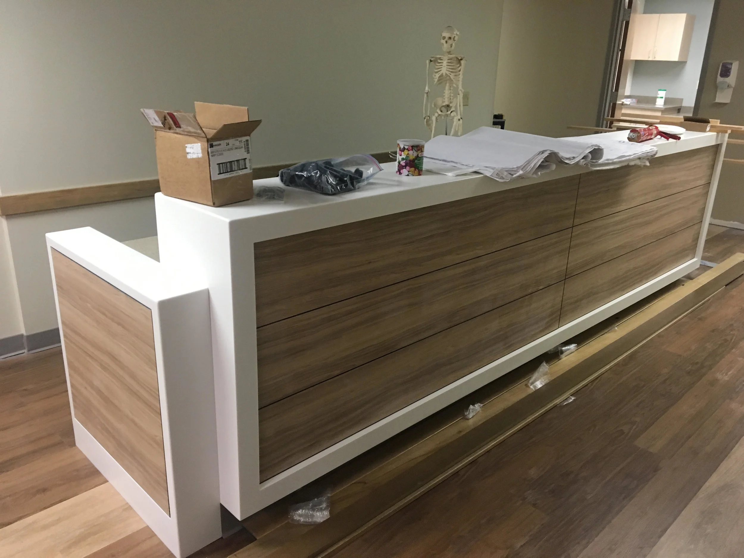 Reception Desk — Top Design Surfaces