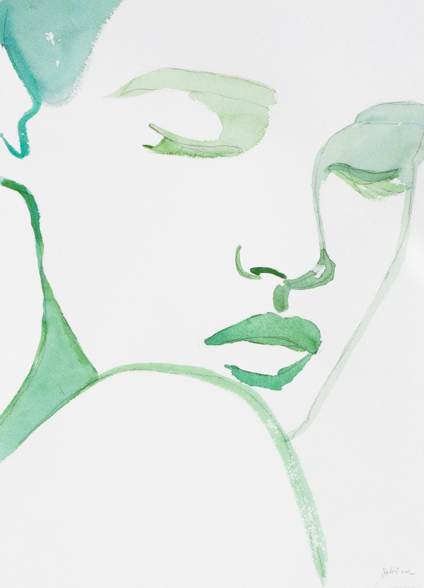 Watercolor on paper 36cm x 26cm