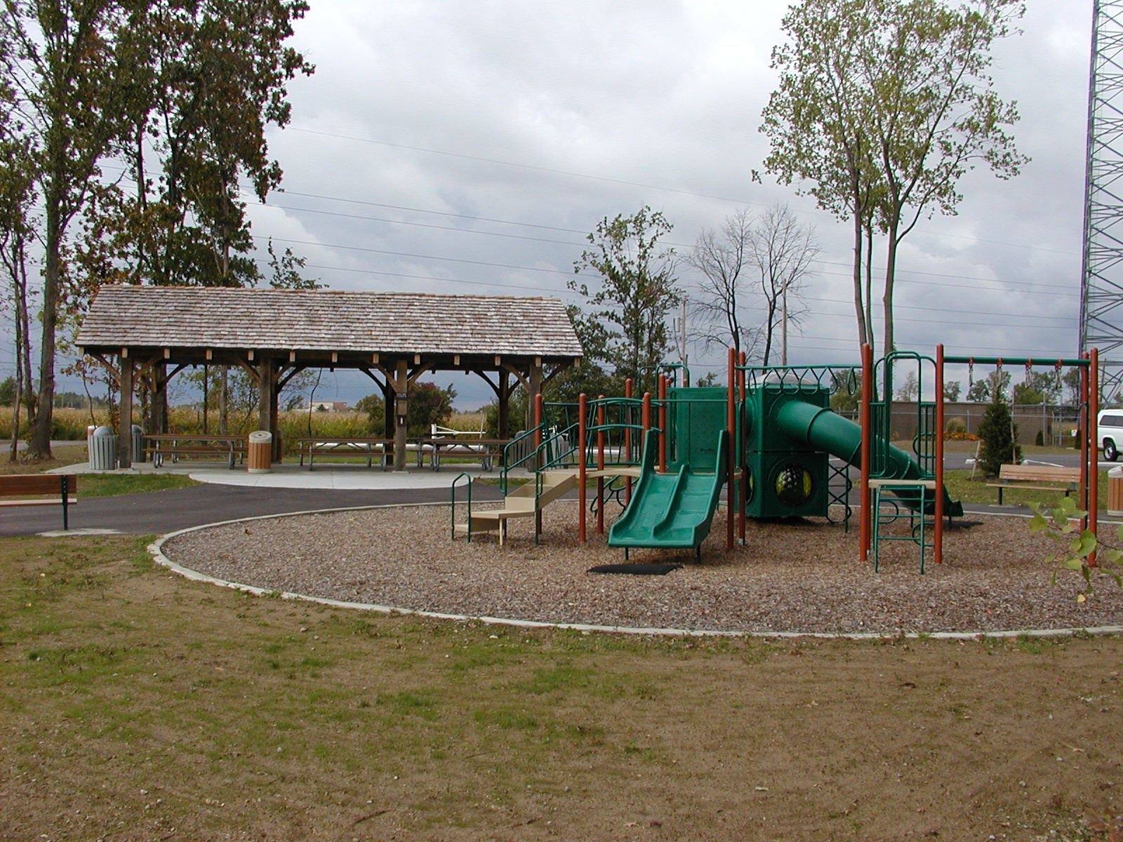 Amherst Beaver Creek playground and shelter