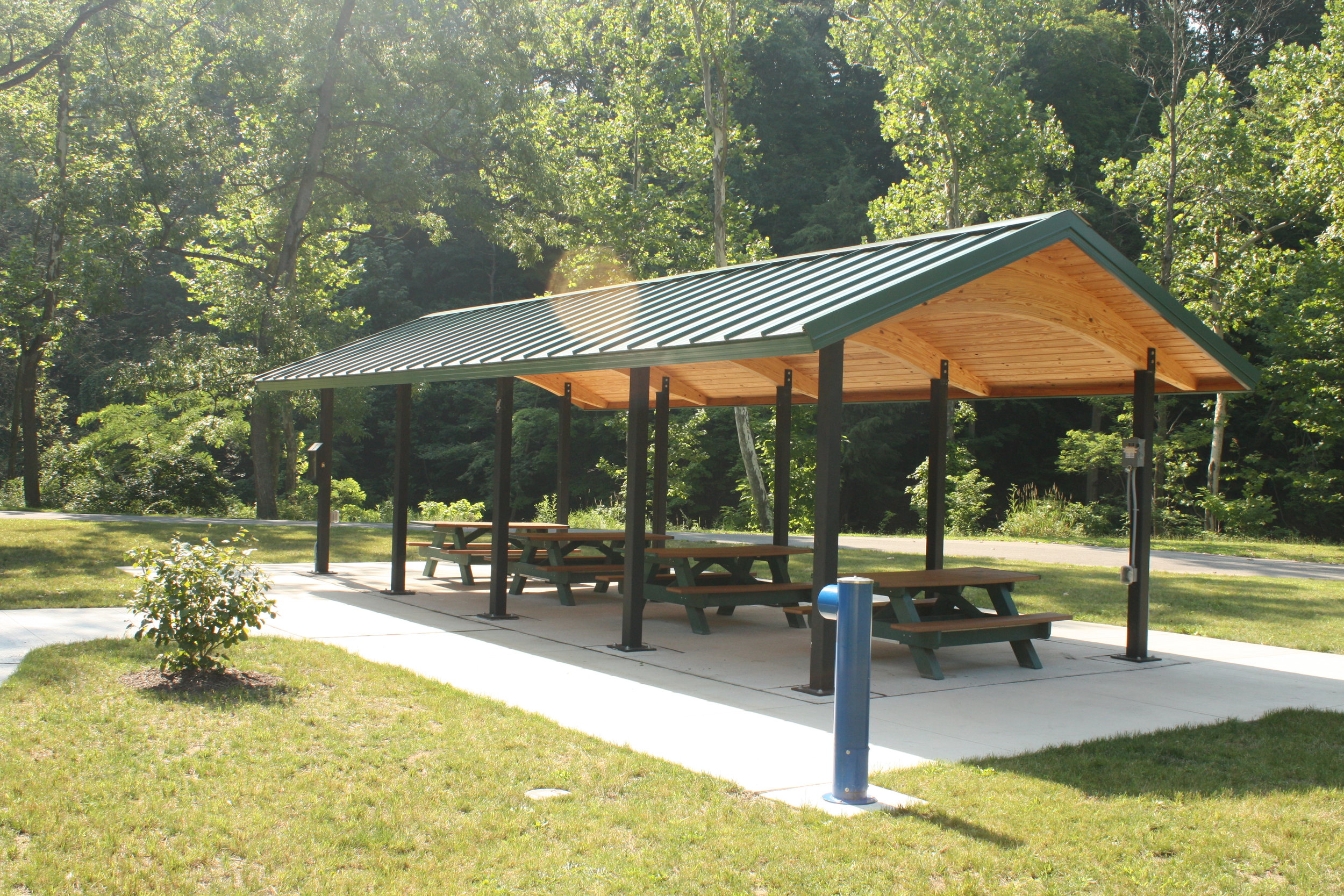 Picnic Shelter located at the 19 Acres Picnic Area
