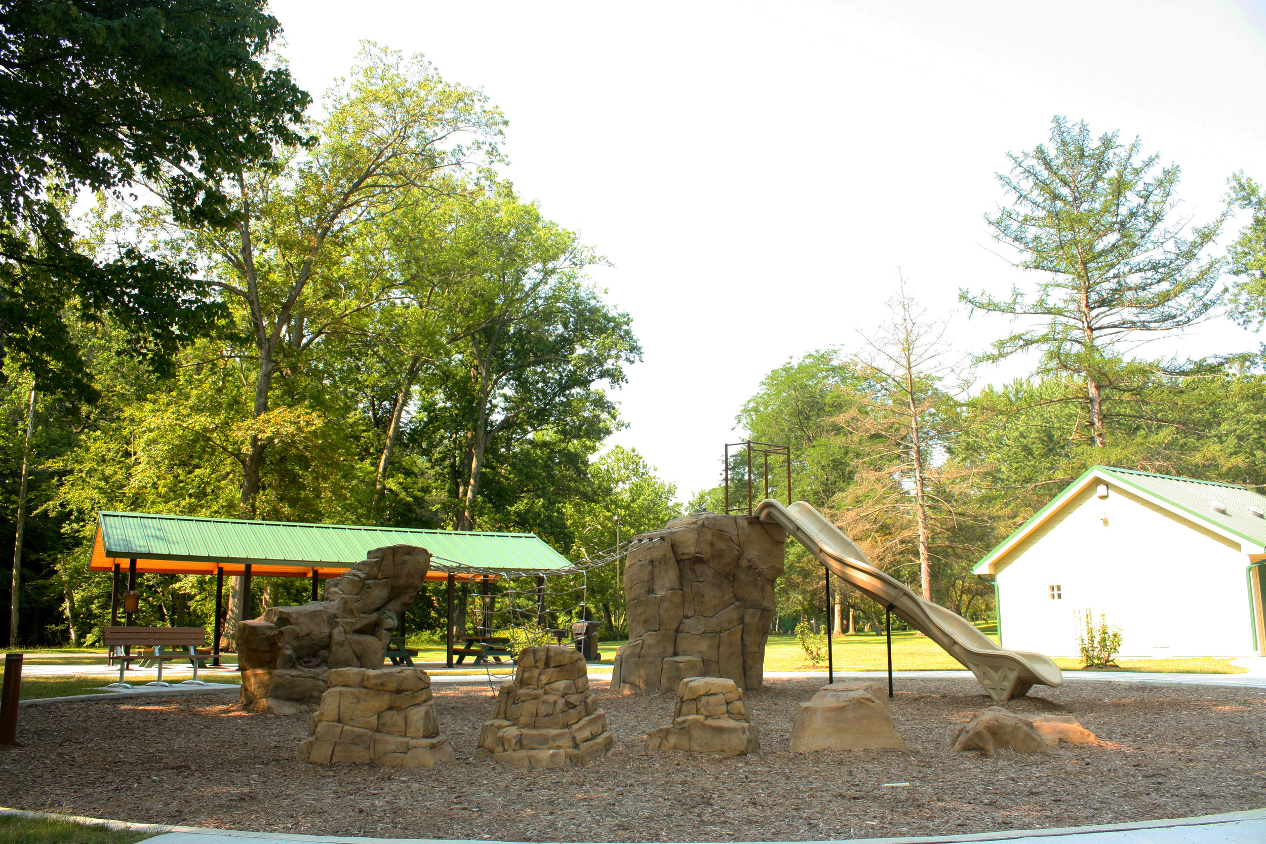 Playground at the 19 Acres Picnic Area