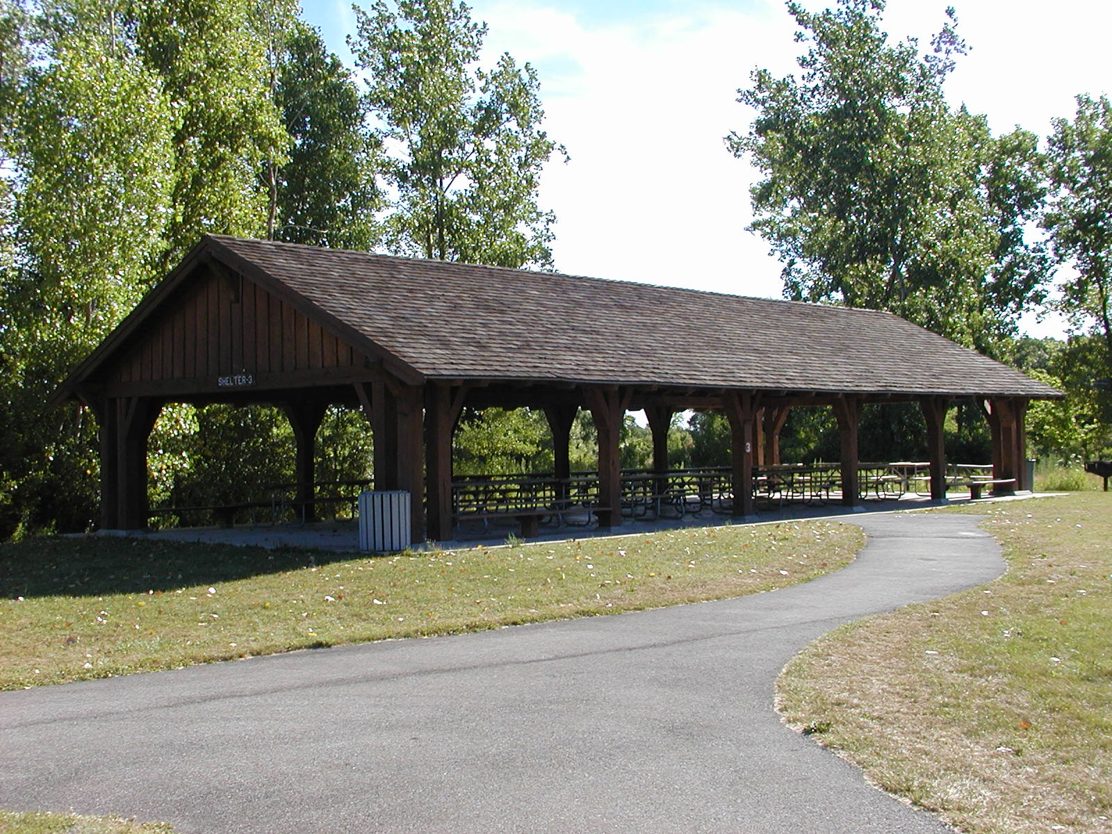 High Meadows Picnic Area shelter