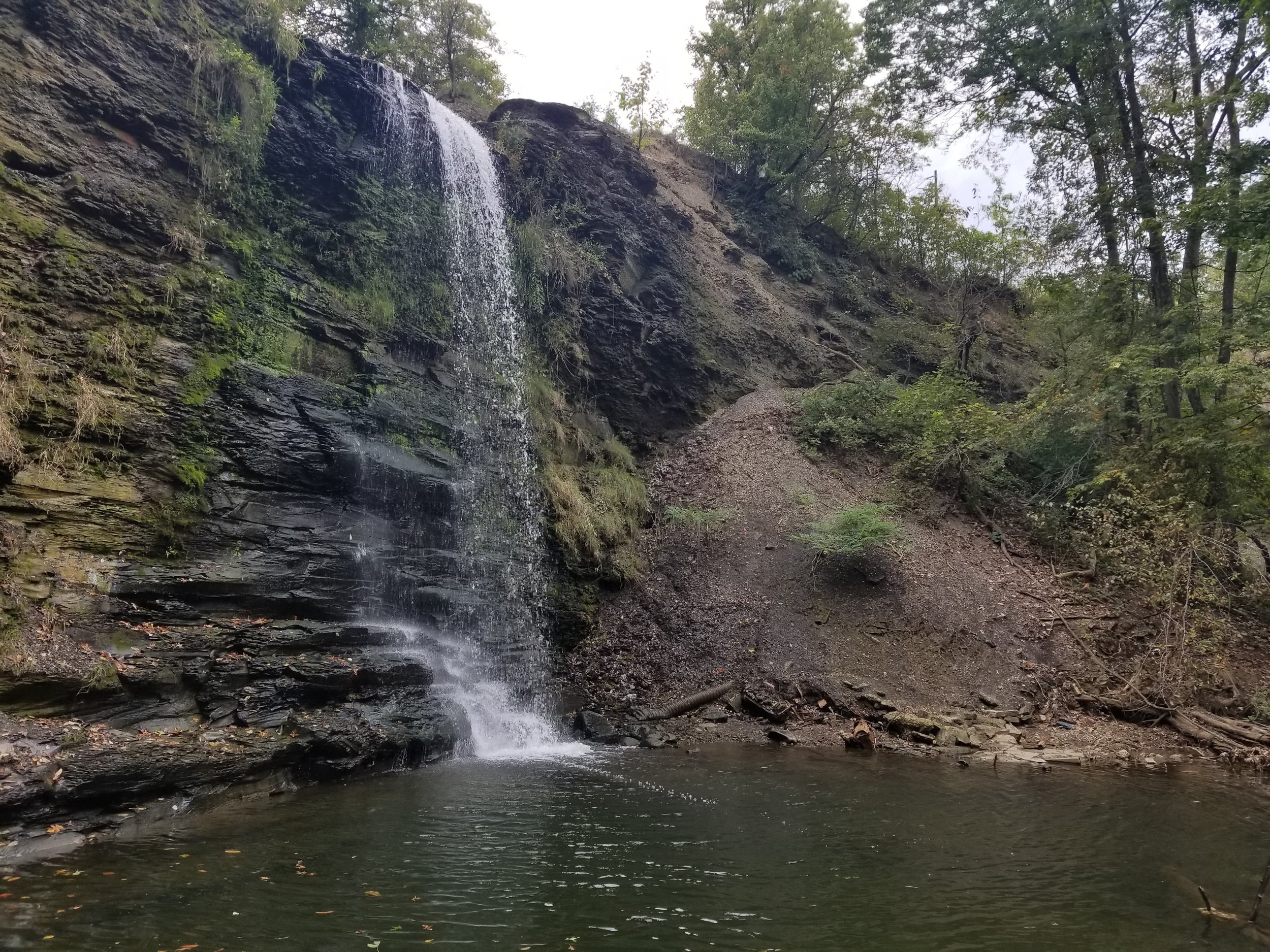 Waterfall along the Waterfall Loop Trail
