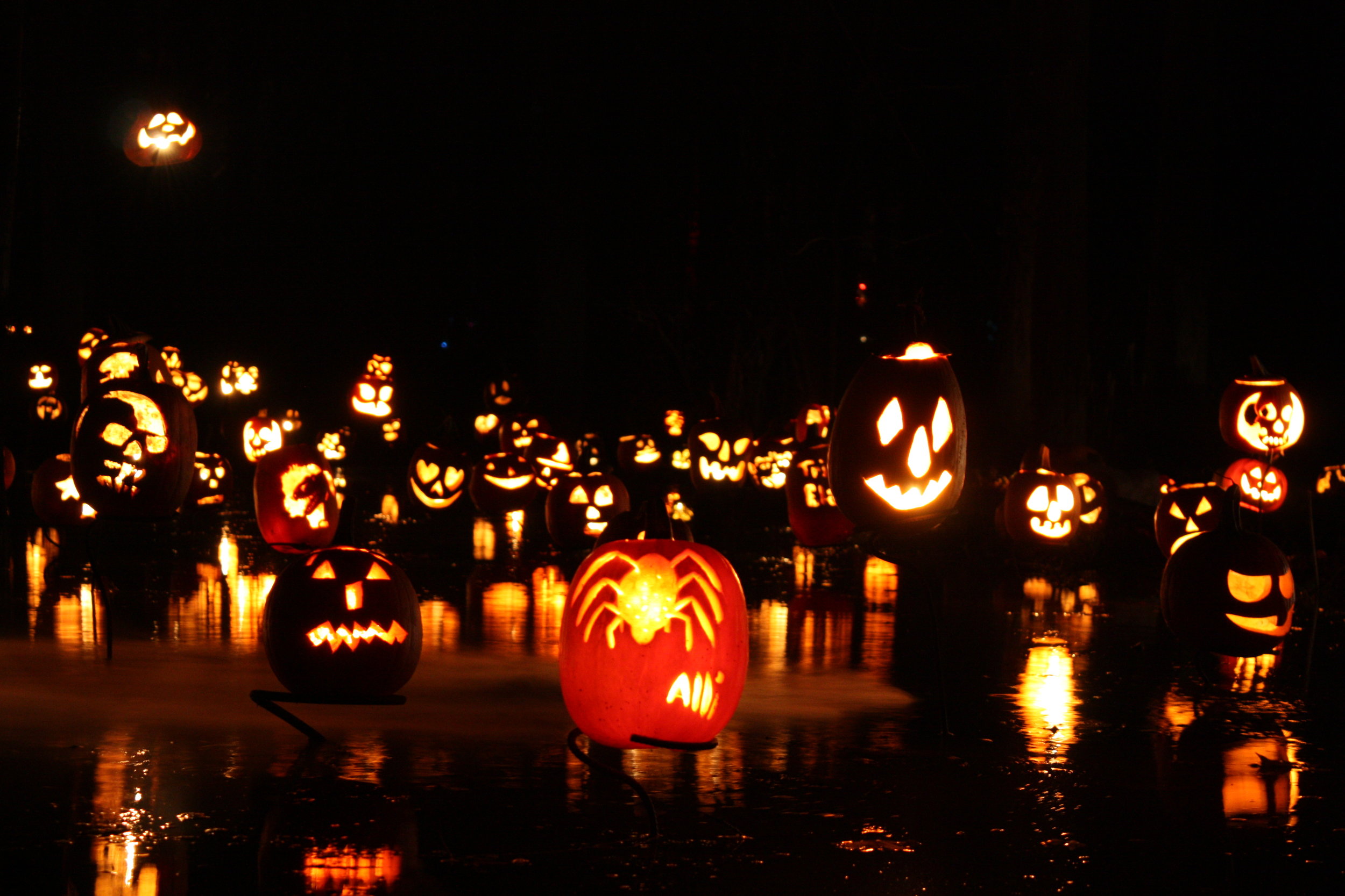 Pumpkin Lagoon during the annual Halloween Fair event