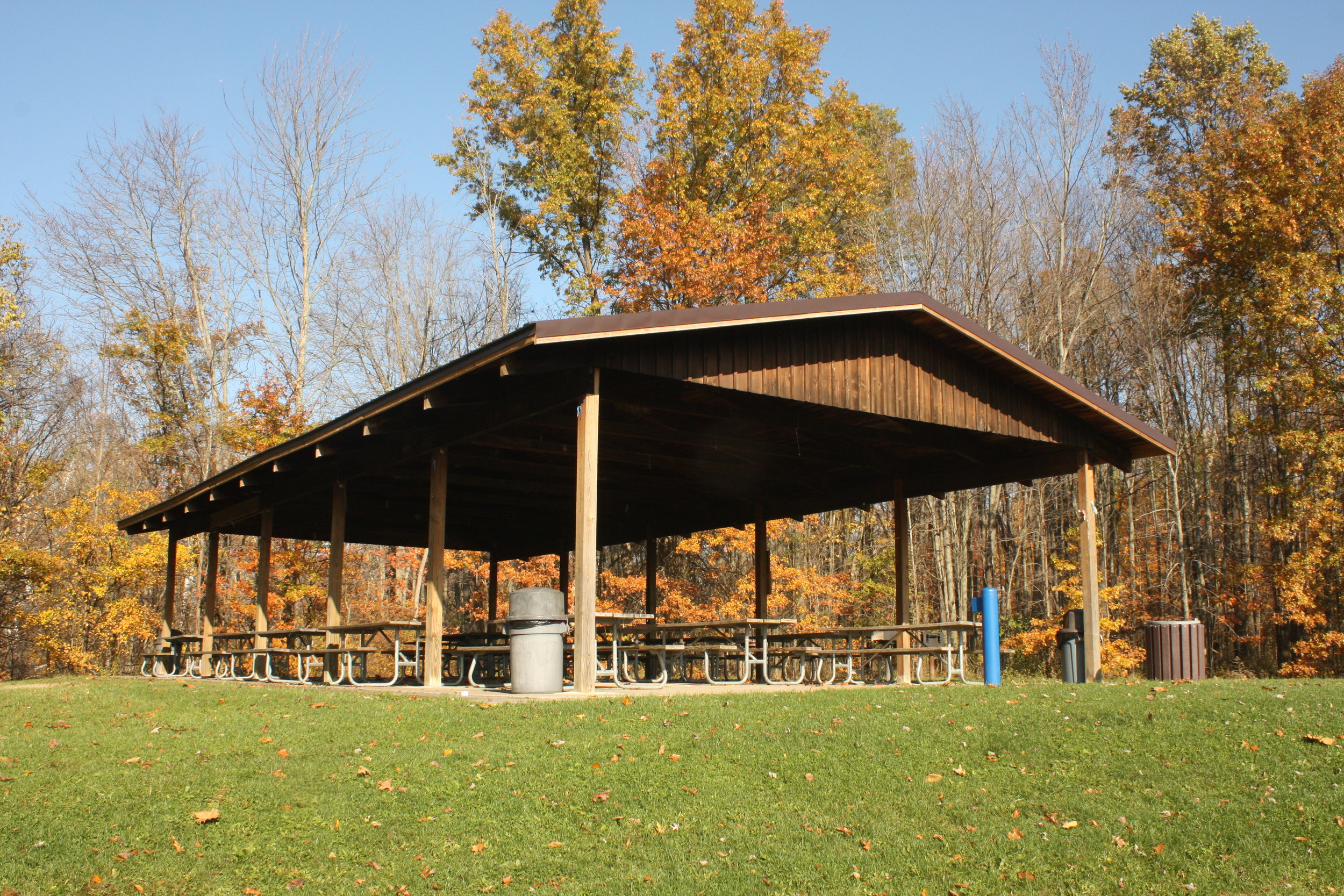 Duck Pond Picnic Area shelter