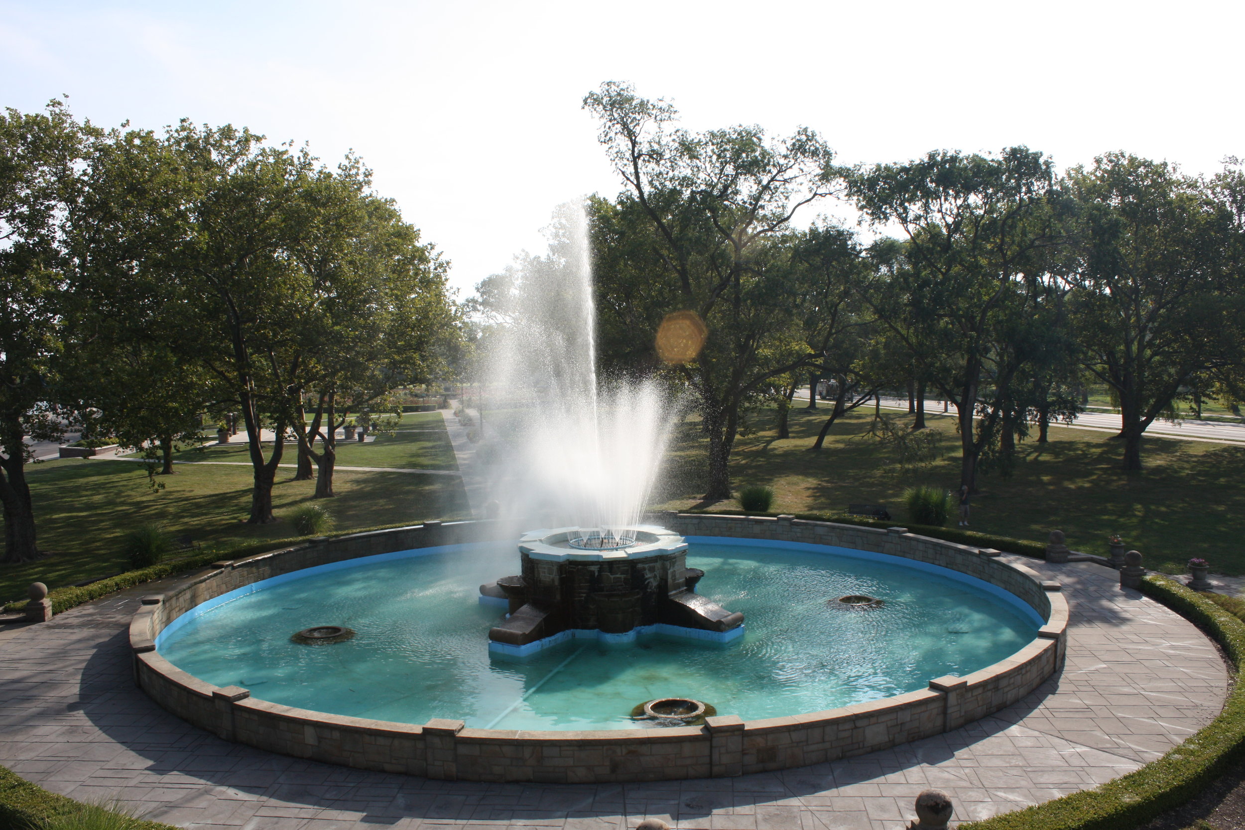 Lakeview Park fountain