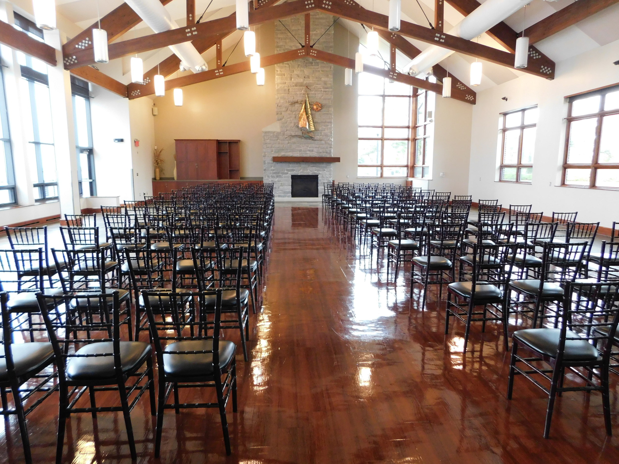 Interior of Sunset Terrace at Lakeview