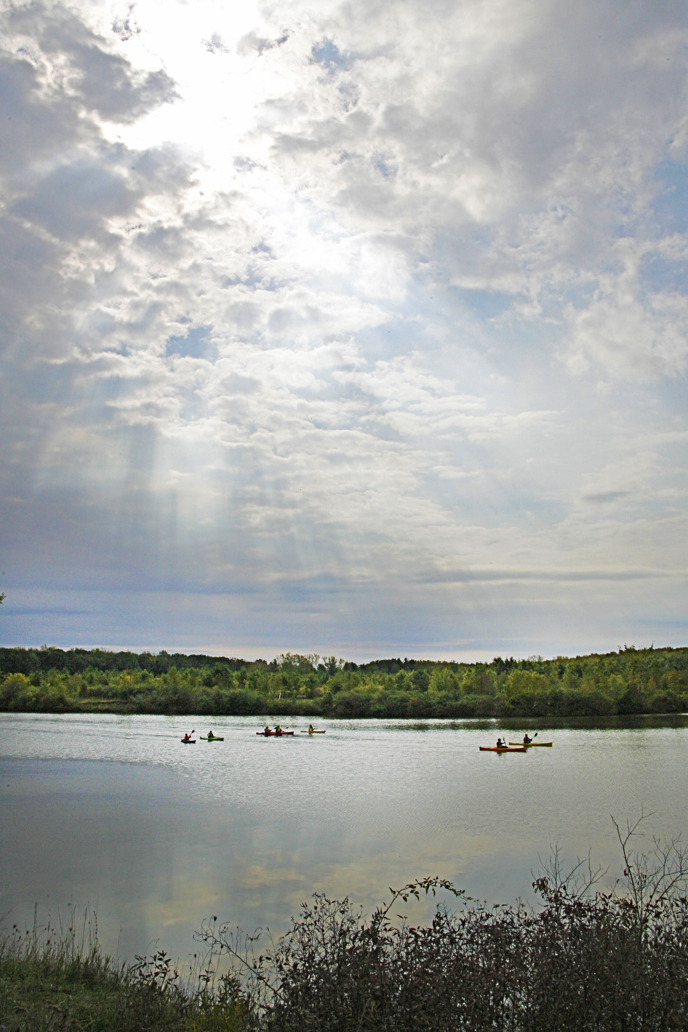 Kayakers on the Wellington Reservoir