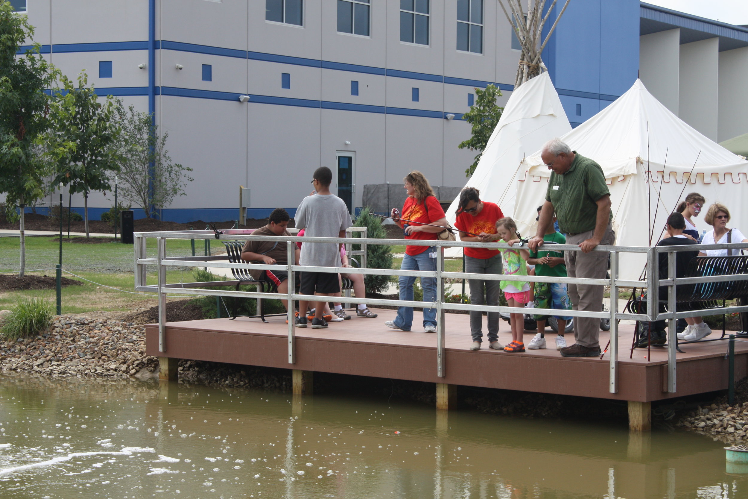 Fishing dock