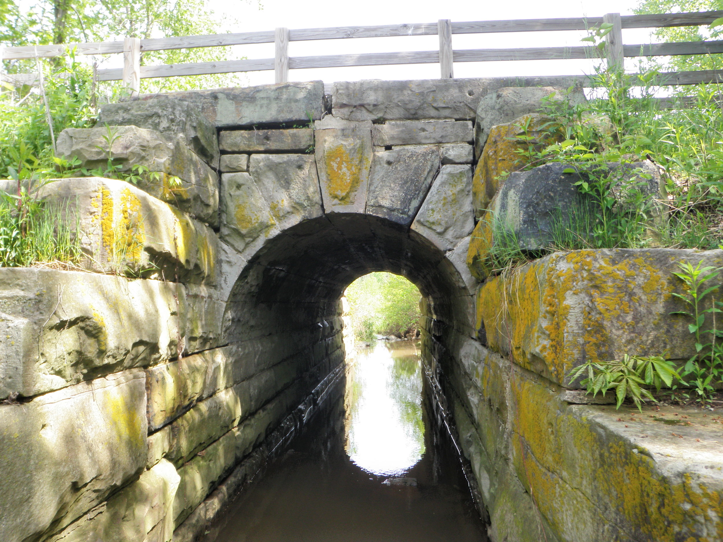 Bridge over the Old Woman Creek in Huron County