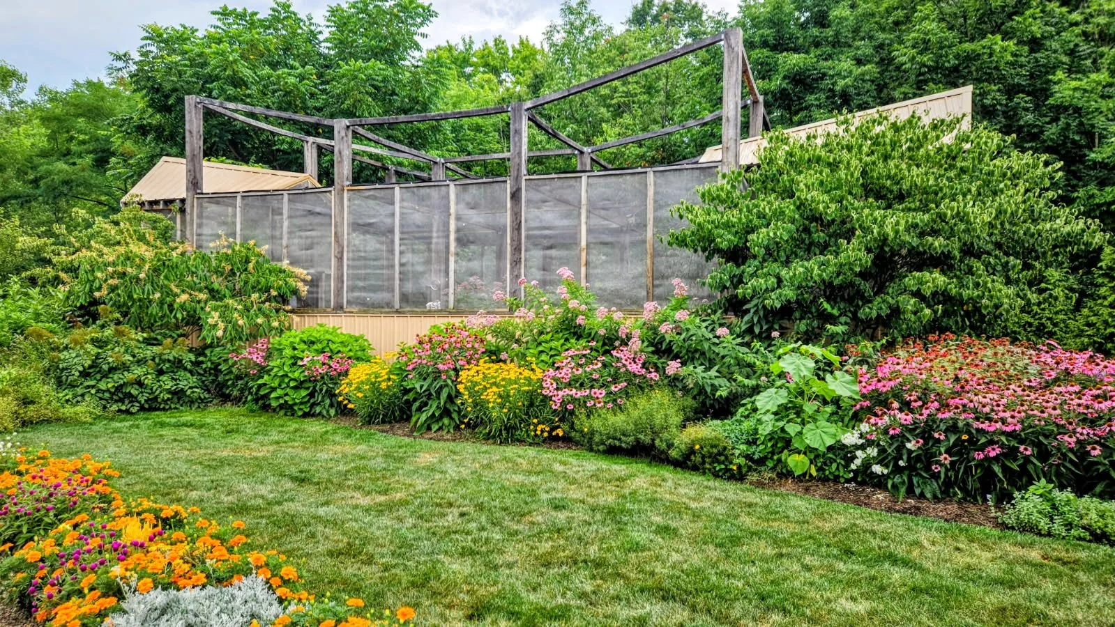 Miller Nature Preserve Butterfly House exterior