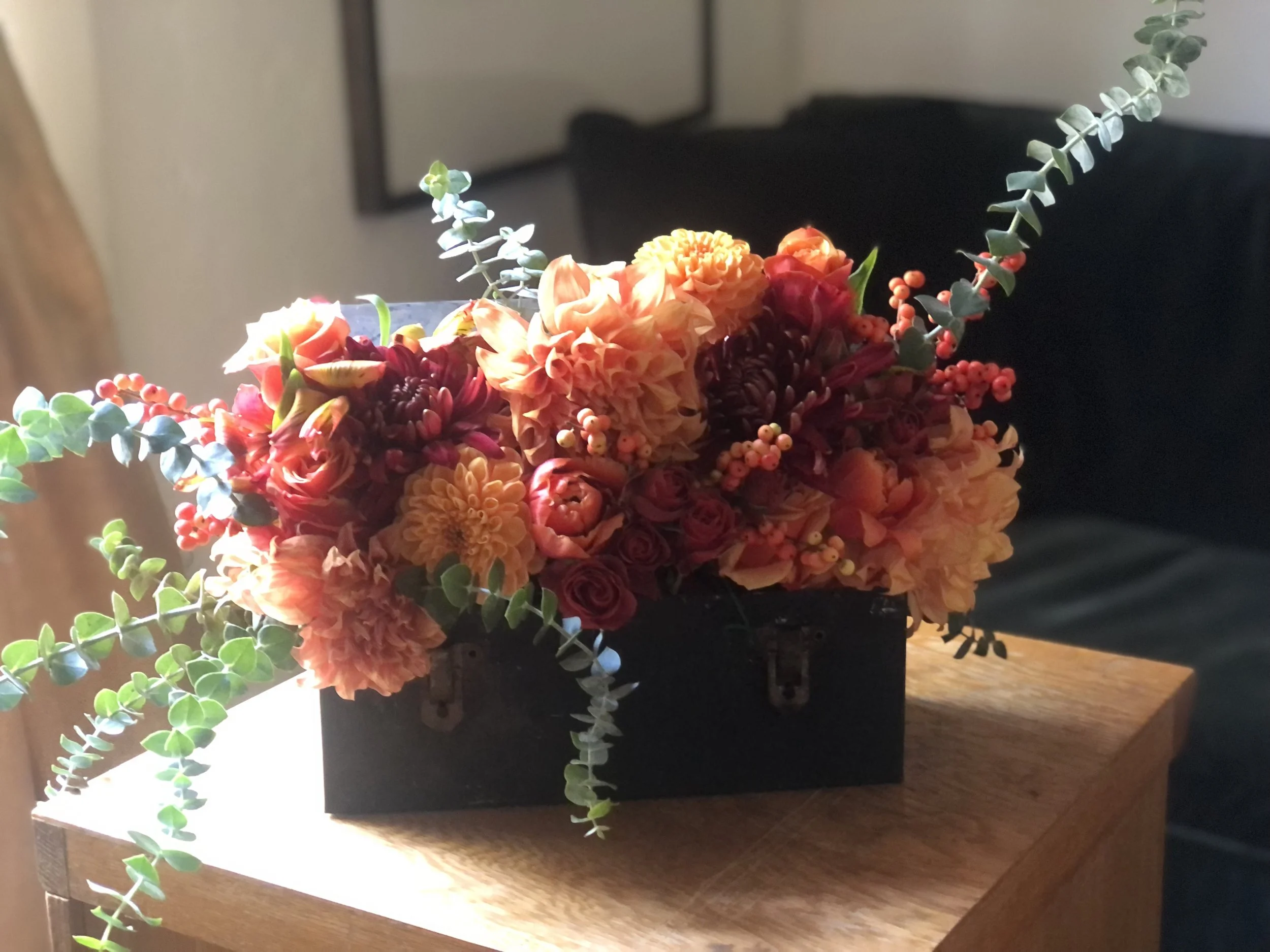 finds filled with flowers