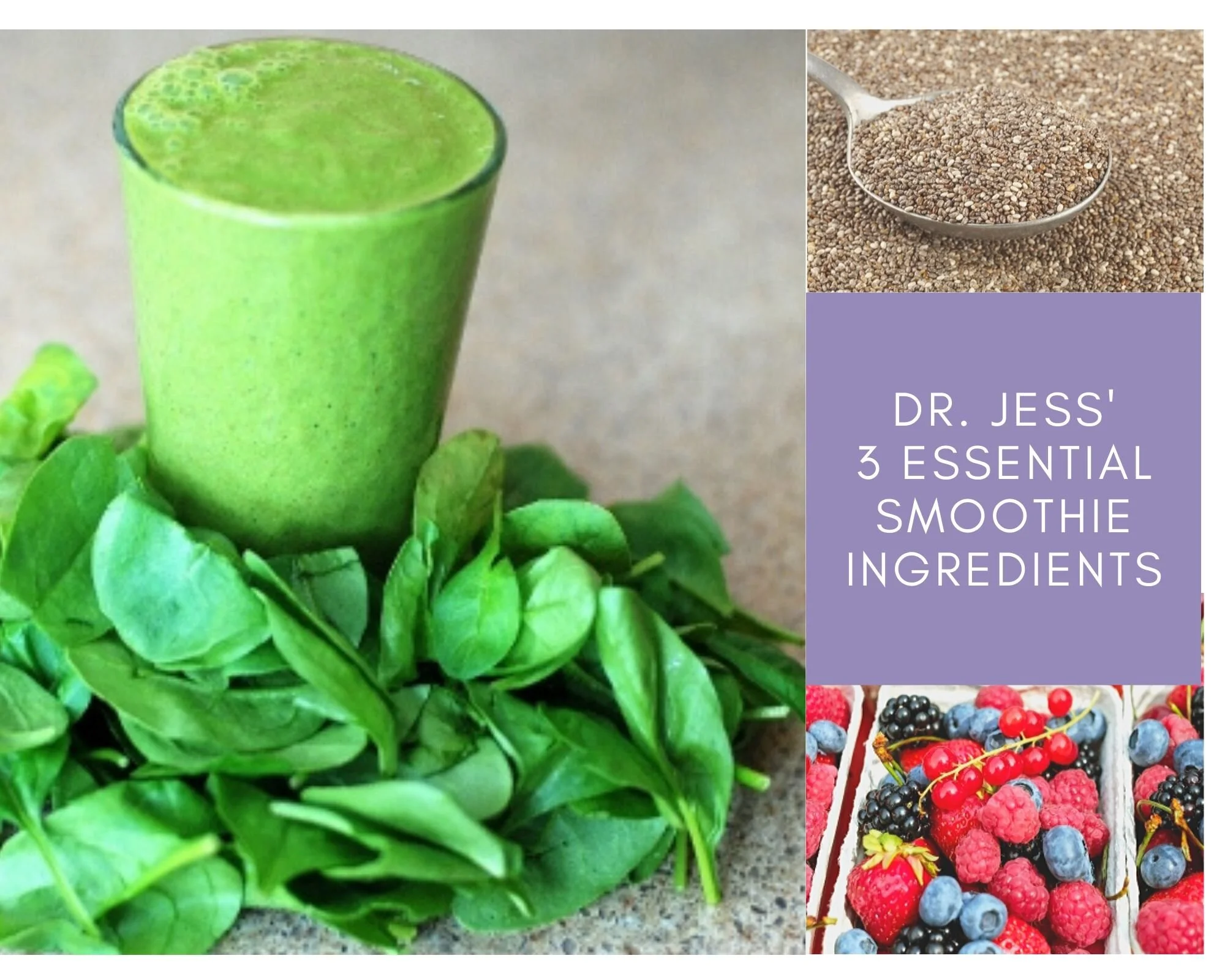 My Three Most Favorite Smoothie Ingredients
