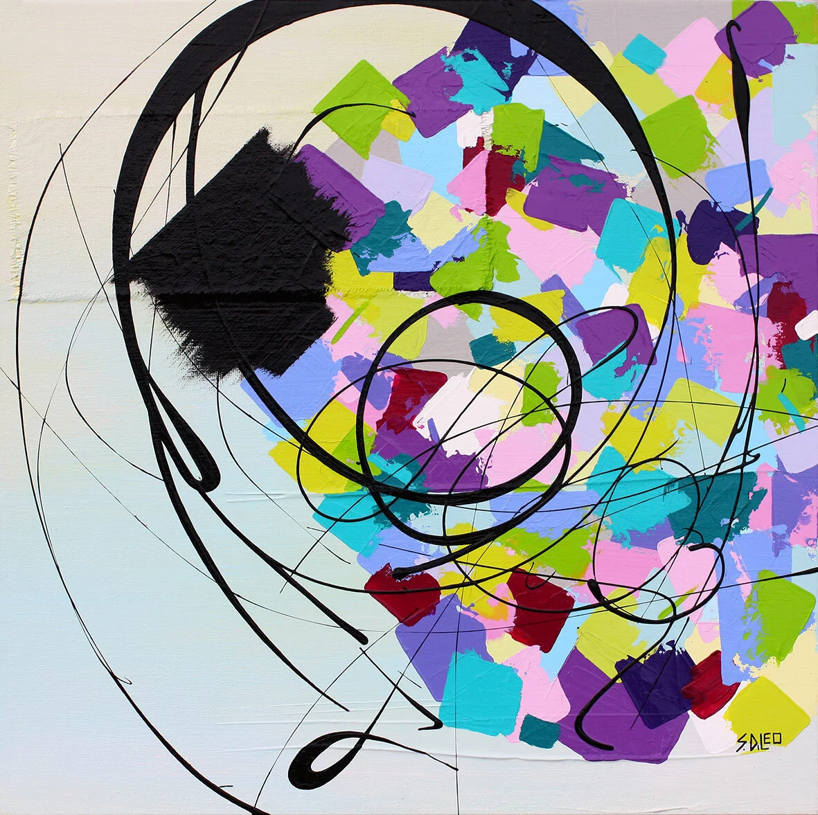 Pretty Purple Pansies