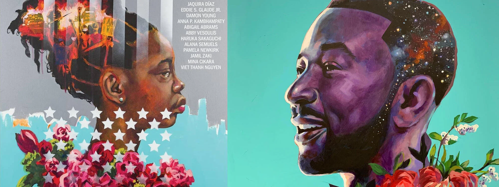 Charly Palmer does cover for Time Magazine and cover art for John Legend’s album Bigger Love.