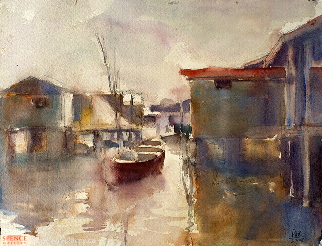Fishing Village Series (Watercolour)