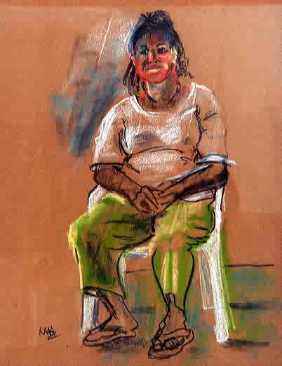 Mary Adam - Seated Figure II