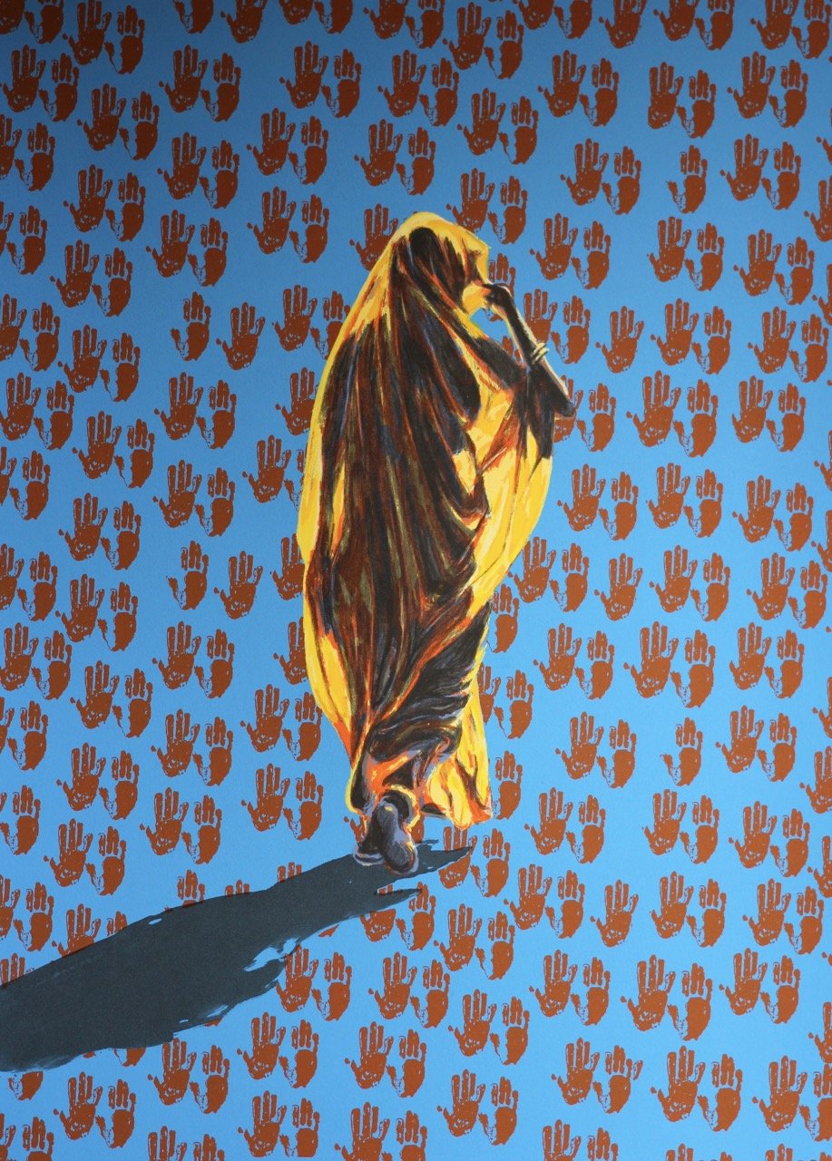 Indian Woman #Blue Dipti II 