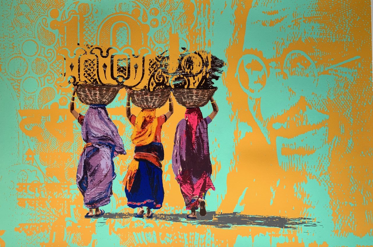 The Three Sisters #Gandhi I A shower of blessings IV 