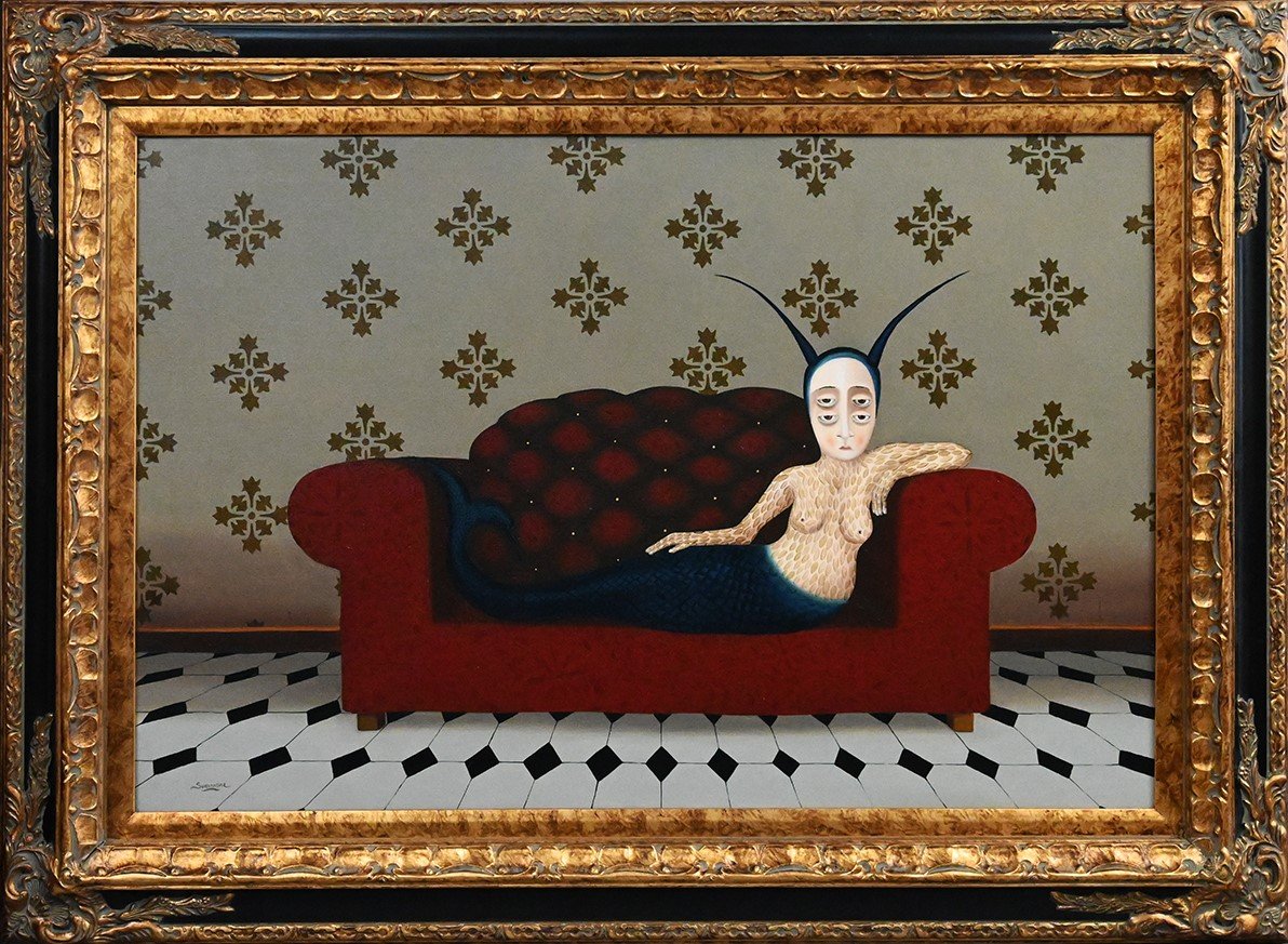 1.-La espera_36x24in_oil on canvas.JPG