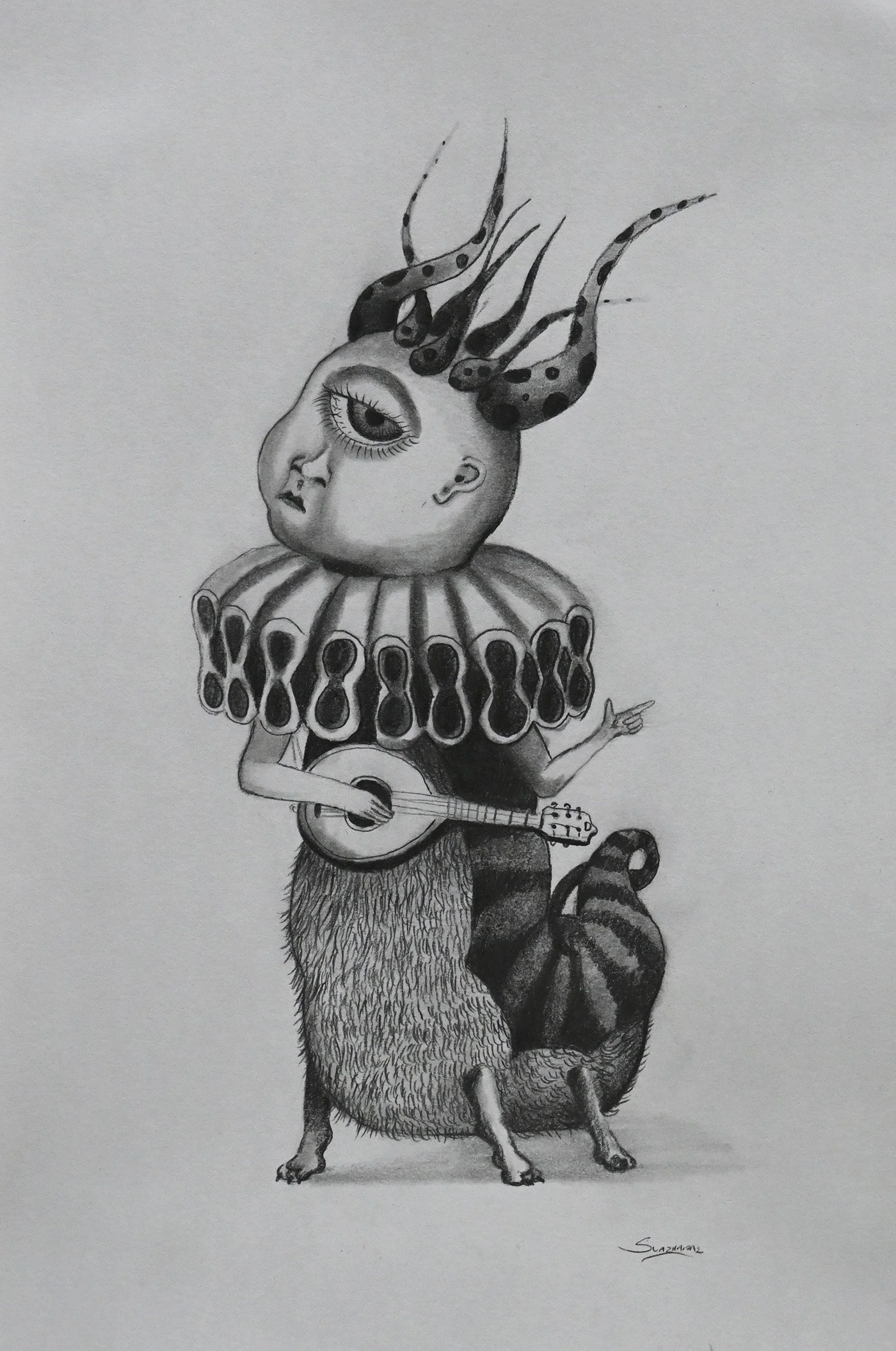 21.- El musico_12x9in.jpg