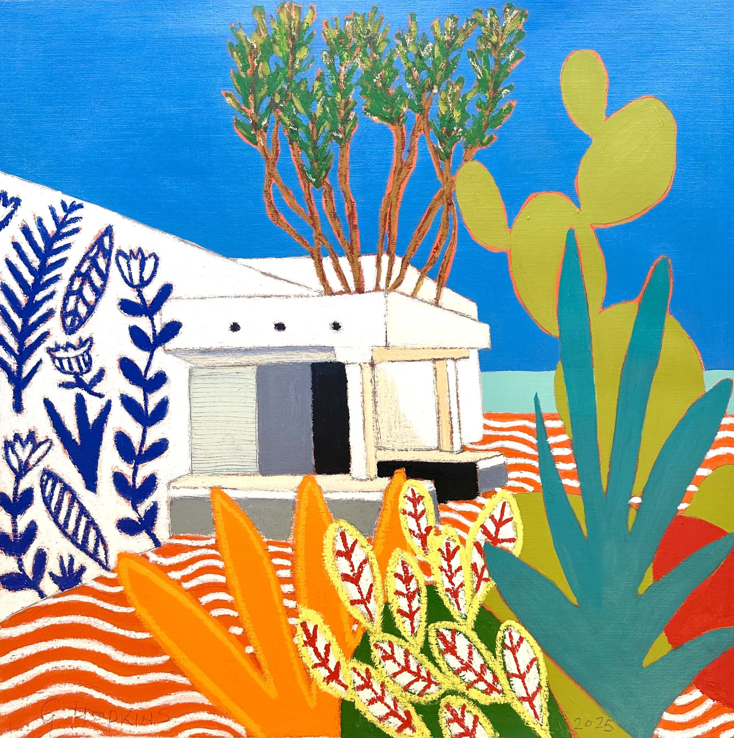 GH Old Spanish Ruins Sitges 40x40.jpeg