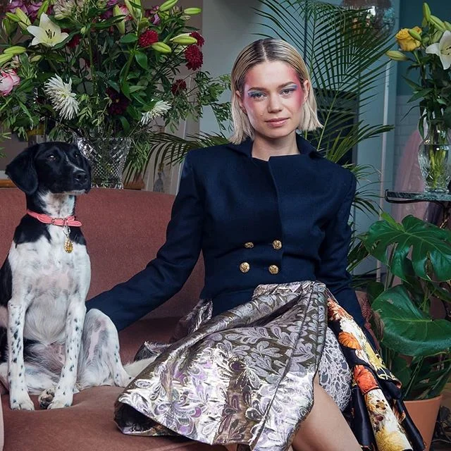 It has been a few months since we moved from our atelier to our beautiful maison. So we did a  celebratory shoot with some close friends and some never before featured pieces from the archives. 
Together with our lovely dog, @asajerl modeled. @scandi