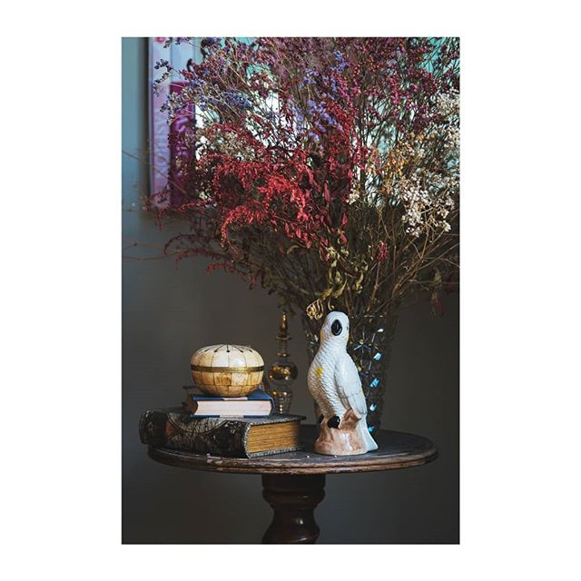 Some maison details that inspire me everyday. Flowers, antiques and a really tacky bird.

Photo: @sb.events__architecture

#fashionatelier #maison #fashiondtudio # interior #fashion #couture #flowers #interiorphotography