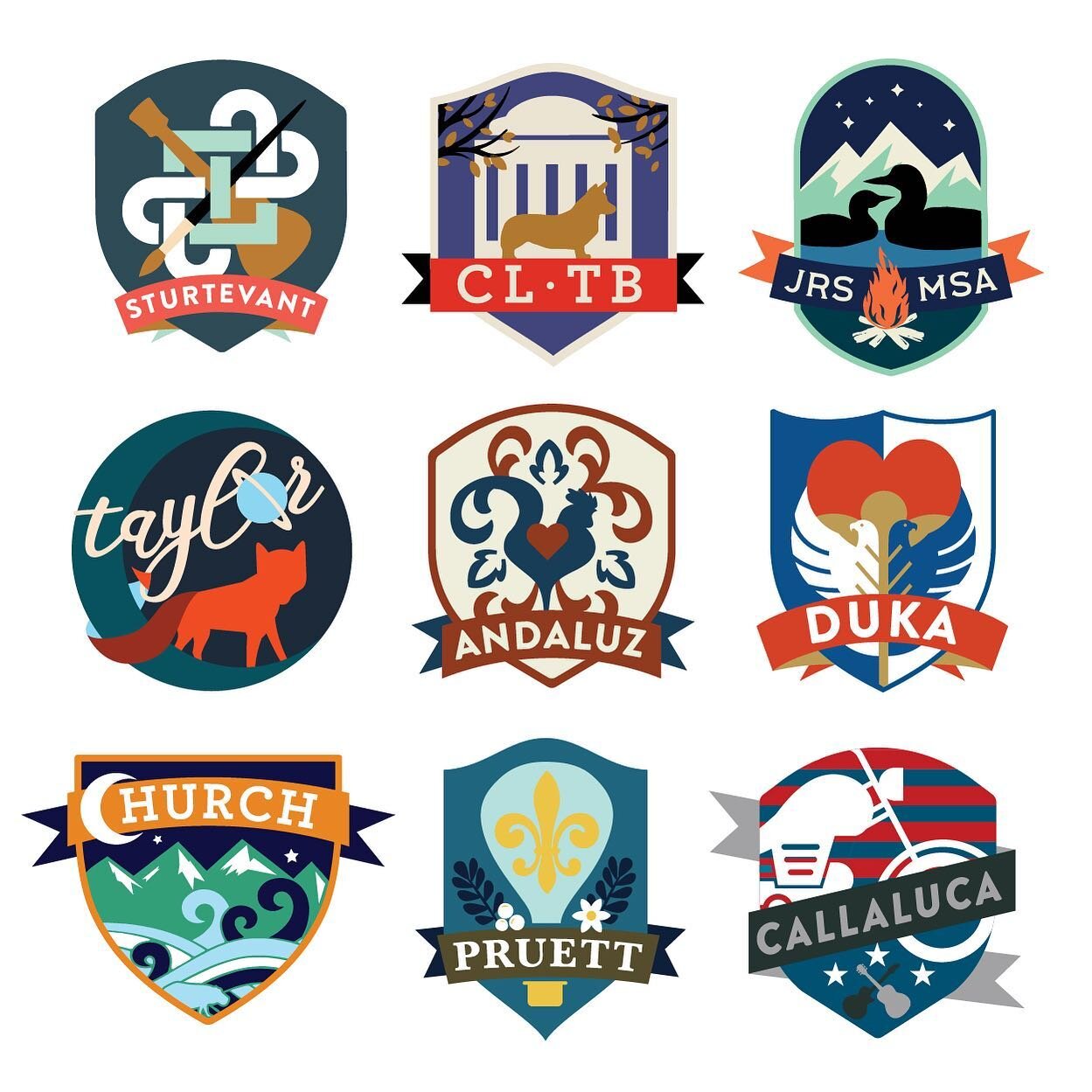 This has been a great year for custom crests! thank you to all of my clients - it is truly an honor to work with you and i appreciate every single opportunity! Know anyone else who might appreciate a unique family crest? If so, i&rsquo;m booking clie