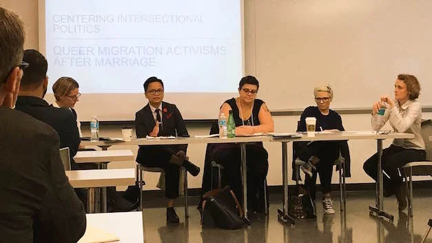 Damayan Organizer Riya Ortiz Speaks at the "After Marriage" Conference 