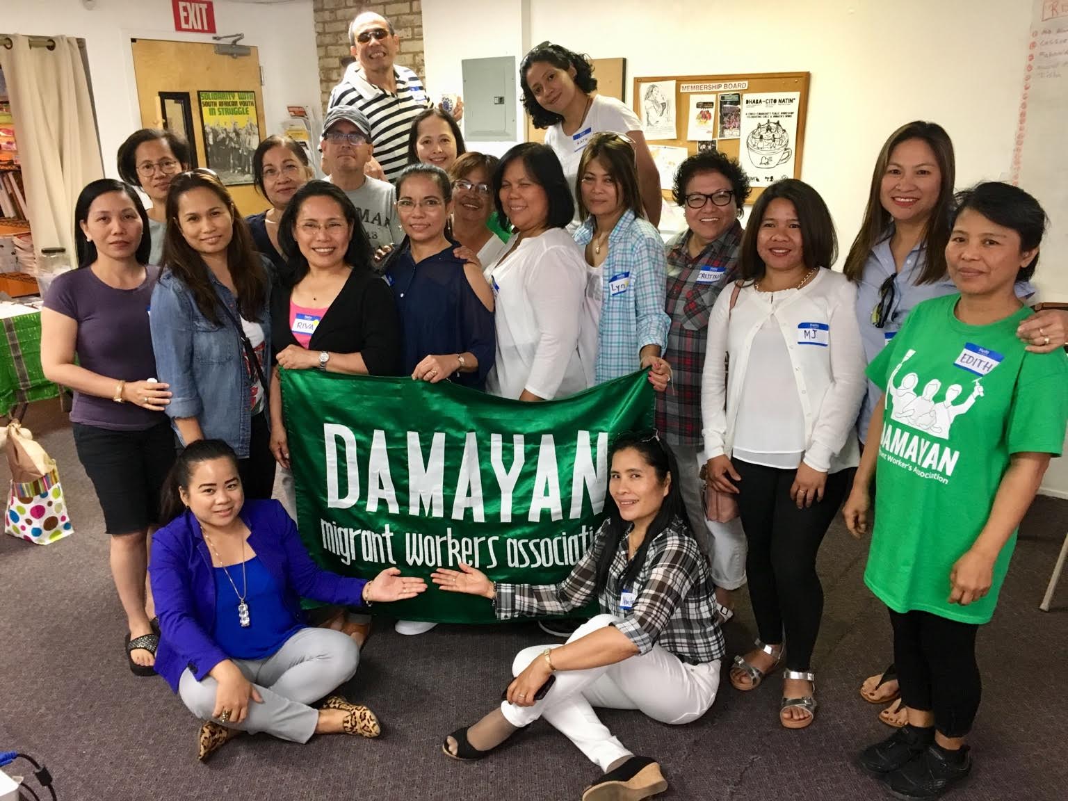 Collective Healing at the July MAGTANGGOL Workers Meeting