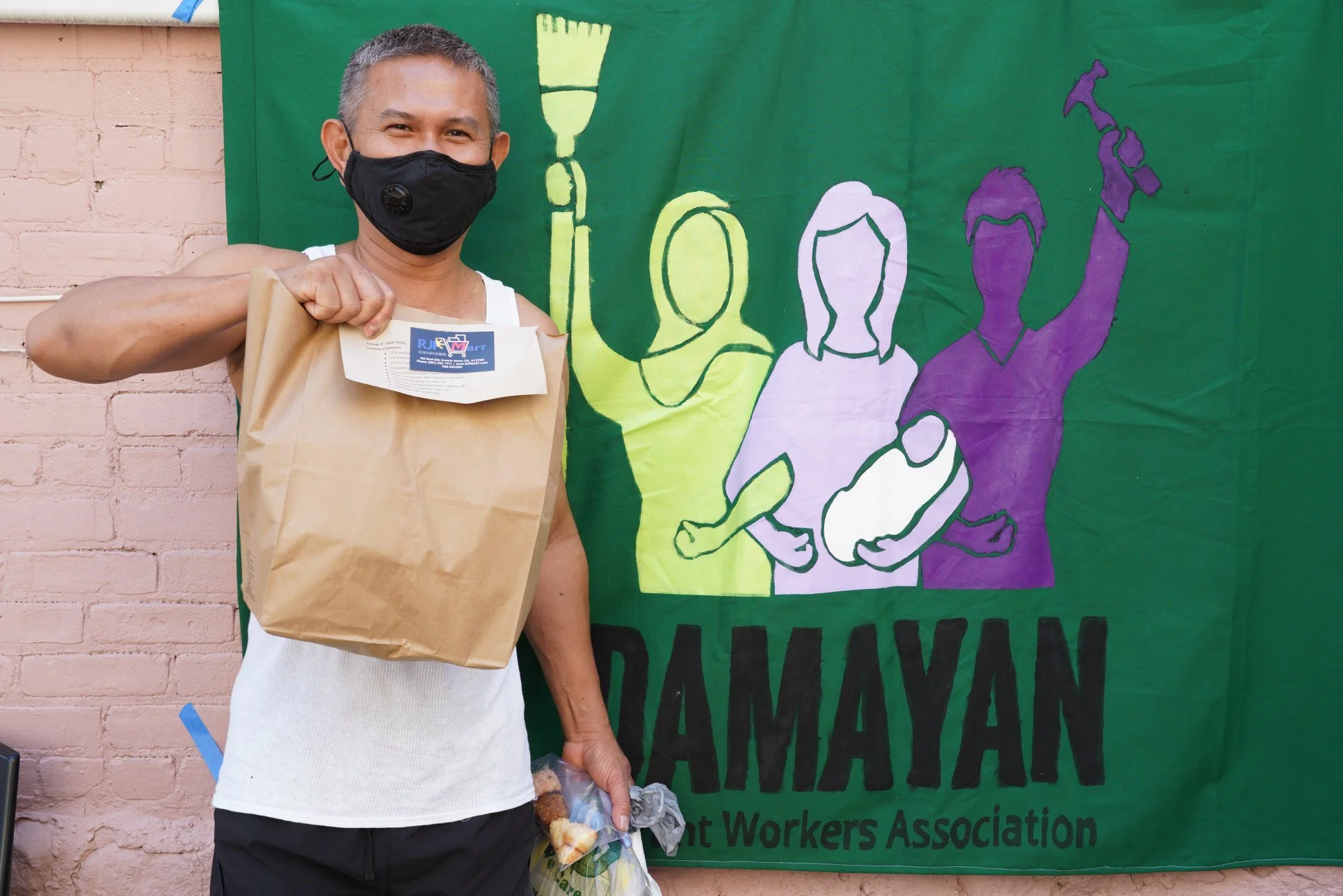 Damayan Rolled Out Phase 2 of Sagip-Tulong sa Pilipino (STP) Care Packages in Woodside and Elmhurst on August 22, 2020
