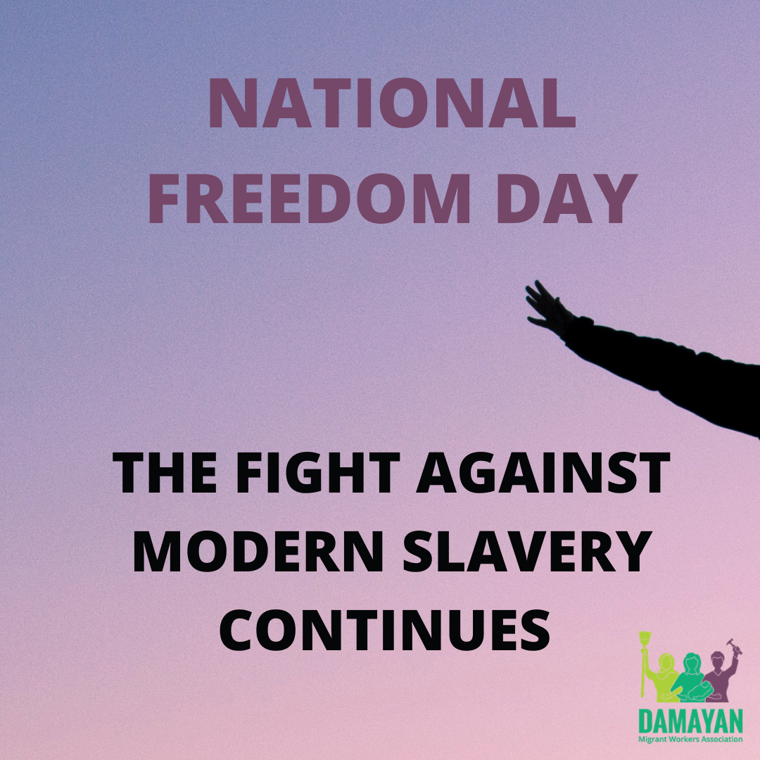 National Freedom Day The Fight Against Modern Slavery Continues