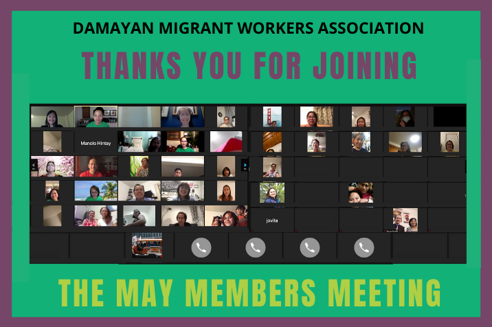 Damayan Members Prepare for New York's Excluded Workers Fund
