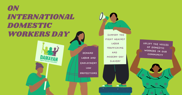 Dignity and Power for all Domestic Workers around the Globe!