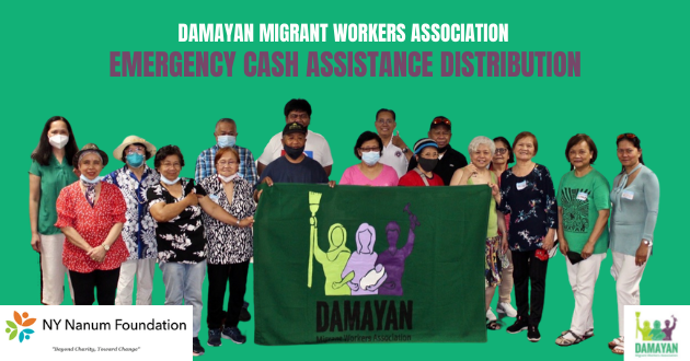 Emergency Cash Assistance Distribution with the NY Nanum Foundation