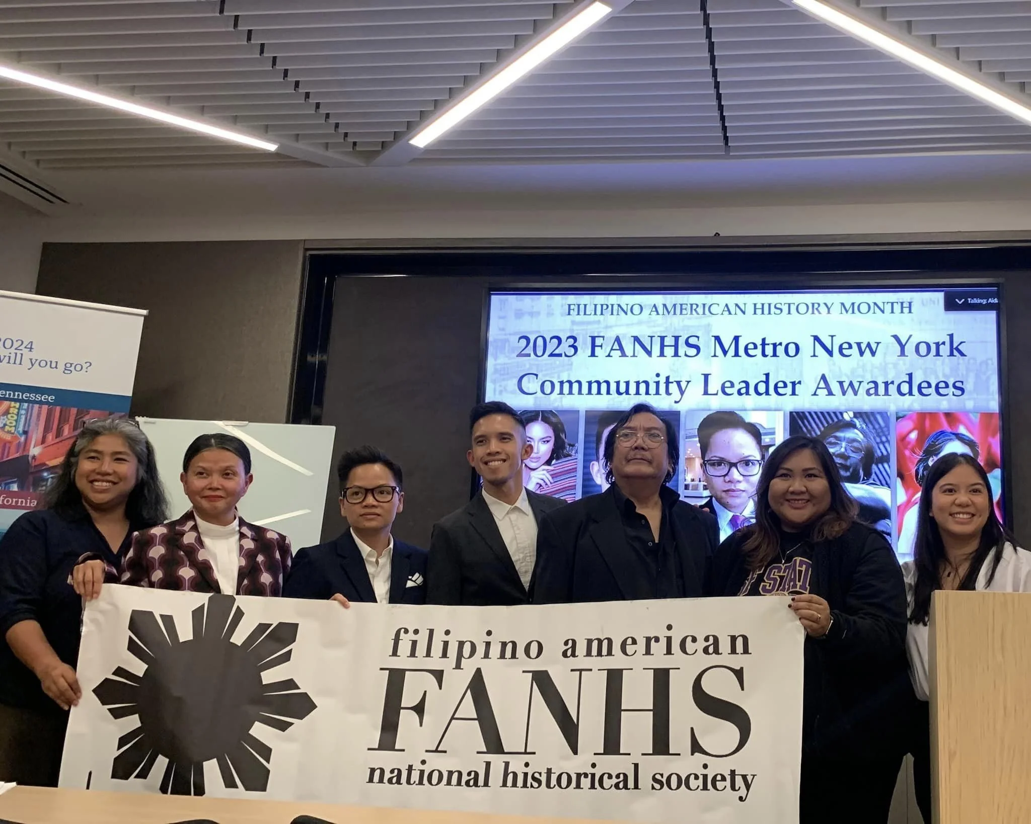 Damayan Executive Director Riya Ortiz received the Filipino American National Historical Society (FANHS)