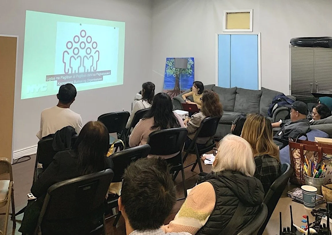 Free Damayan Legal Clinic at the Metro Baptist Church