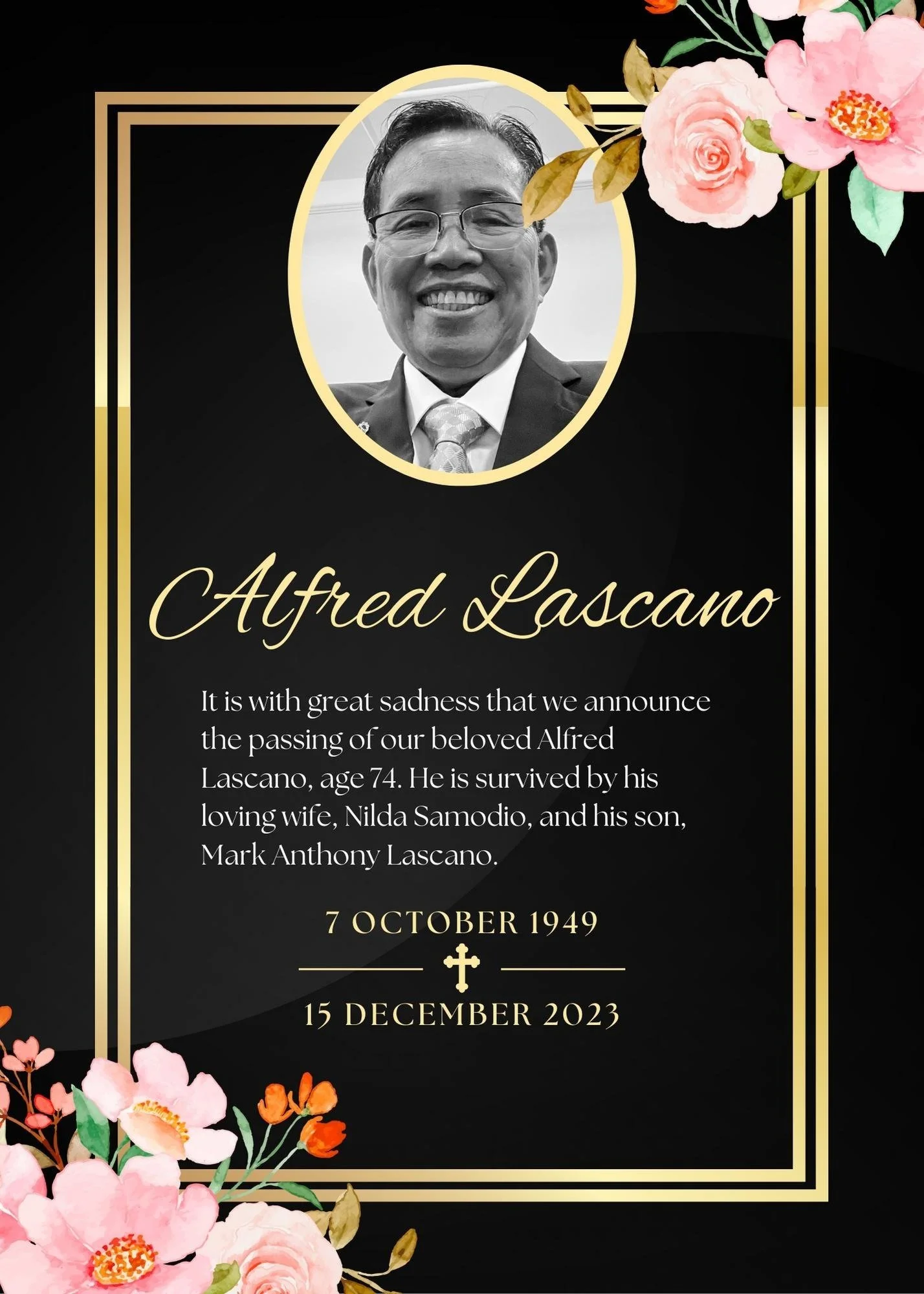 Alfred Lascano Memorial Service