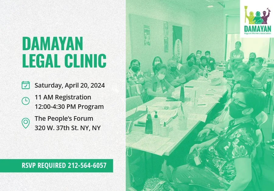 April Legal Clinic