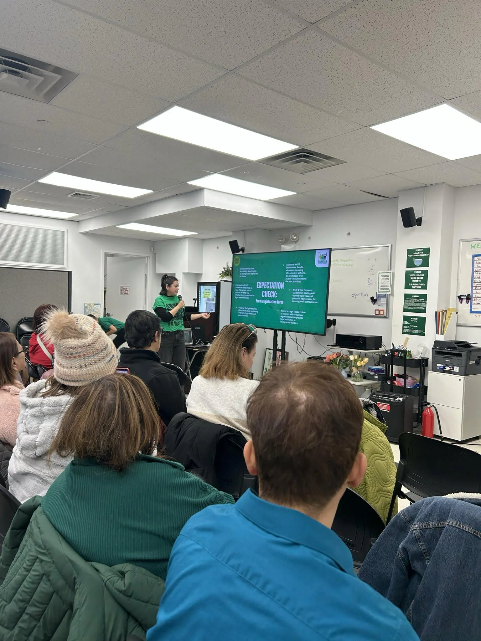 Damayan Hosts First Workshop in a Three-Part Series, Workers Protection Academy: Know Your Rights with ICE and More