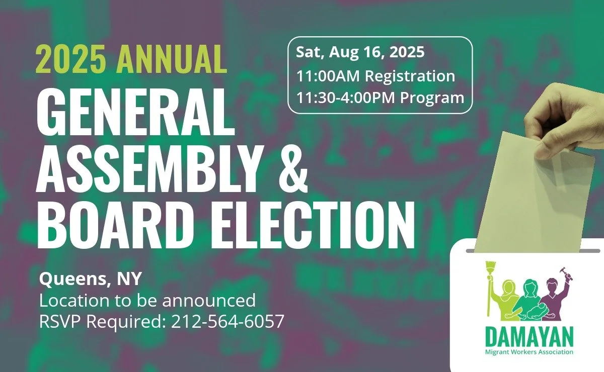 2025 Annual General Assembly & Board Election