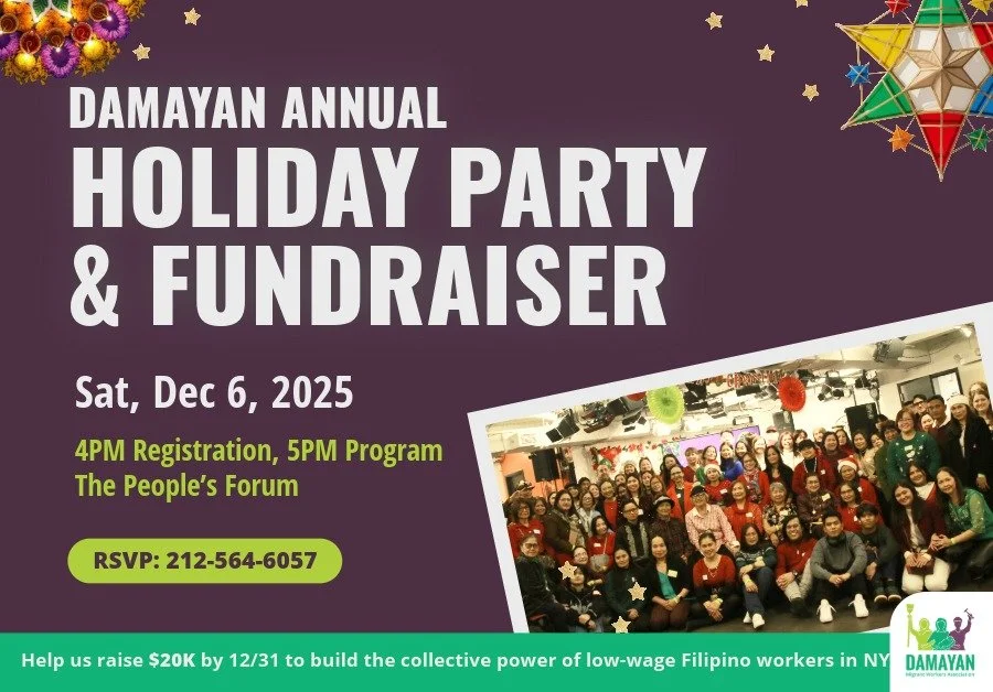 Damayan Annual Holiday Party and Fundraiser